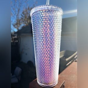 Starbucks Inspired 24oz Unicorn Rainbow Studded Tumbler